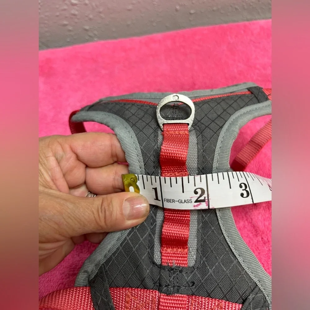 Adjustable Red Dog Harness
